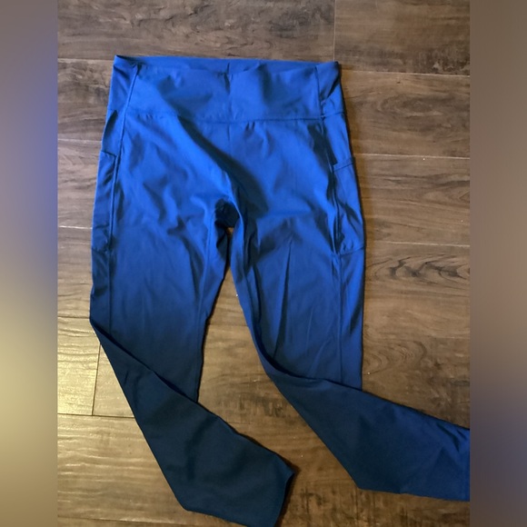 Women’s Plus XXL Alpha Camp Blue Leggings Yoga Pants Workout Running Active #19 - Picture 1 of 5